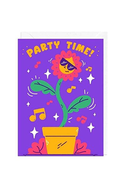 Generic Jolly Awesome Party Time Greeting Card (11.4 x 16.2 cm)