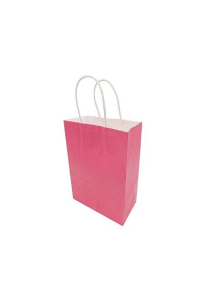 Generic Paper Gift Bag 10Pcs/Pkt 12x6x15Cm Pink Color