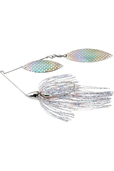 WAR EAGLE CUSTOM LURES طعم صيد سمك سبينر بيت بإطار من النيكل من وور إيجل