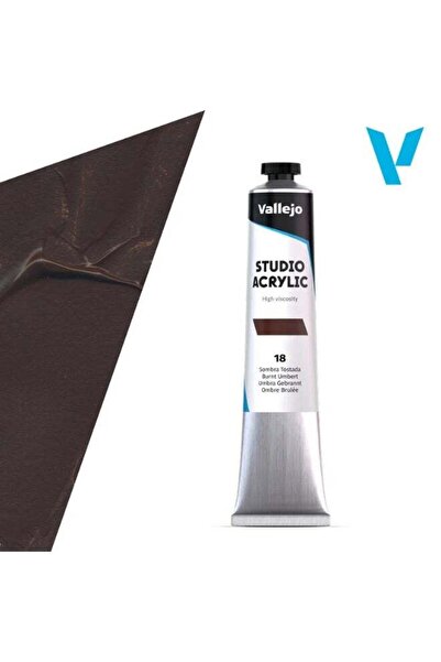 Generic Professional Acrylic Paint for Artists & Studios – Burnt Umber, High ...