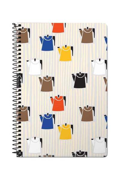 Generic Heavy Kettle A5 Spiral Notebook Multicolour