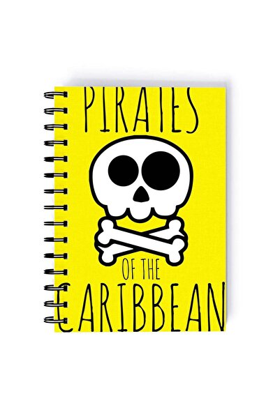 Generic Spiral A5 Notebook Piratecore Aesthetic Funny Cute Pirates of the Car...