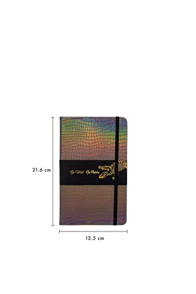 Generic Pukka Pad, Wild Notepad with Pocket - 8.5” x 5.3” - 96 Sheets of 80GS...