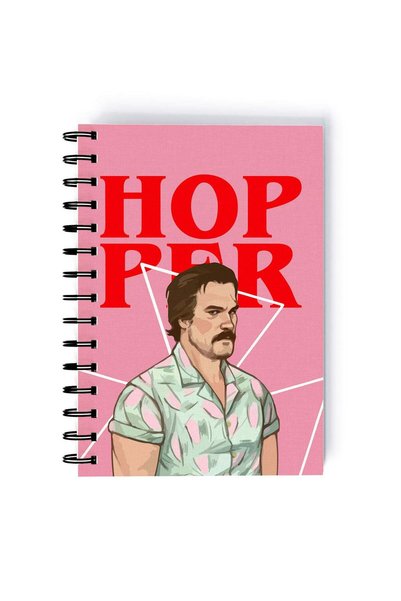 Generic Spiral A4 Notebook Hopper TV Series Stranger Things Netflix