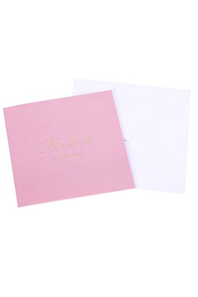 Generic Luxury Foiled Greeting Card Nikah Mubarak