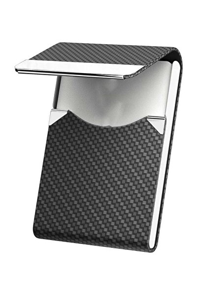 Generic Business Card Holder, PU Leather Business Card Case Pocket Card Holde...