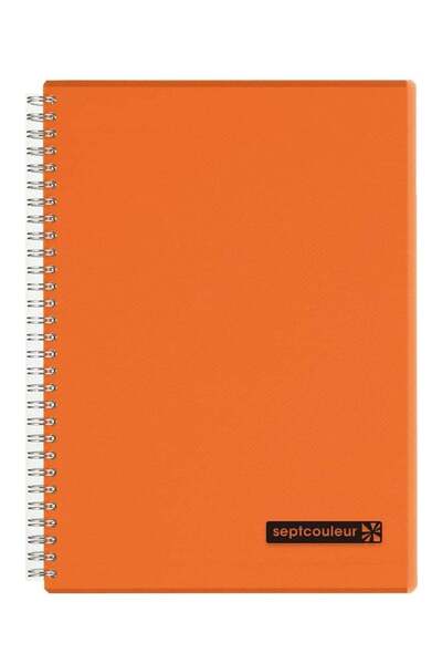 Generic 80-Sheet Septcouleur Notebook B5 Size Orange