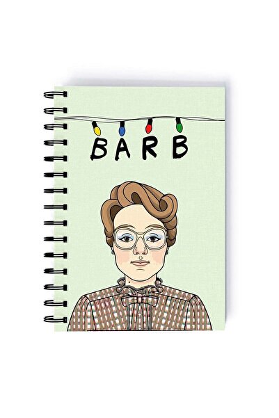 Generic Spiral A5 Notebook TV Series Stranger Things Netflix Barb