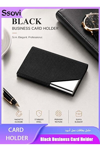 Generic Portable Practical Metal Business Card Holder, Fashionable Business C...