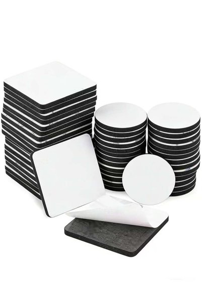 Generic 60 Pcs Heavy‑Duty Double‑Sided EVA Foam Adhesive Pads, Square & Round...