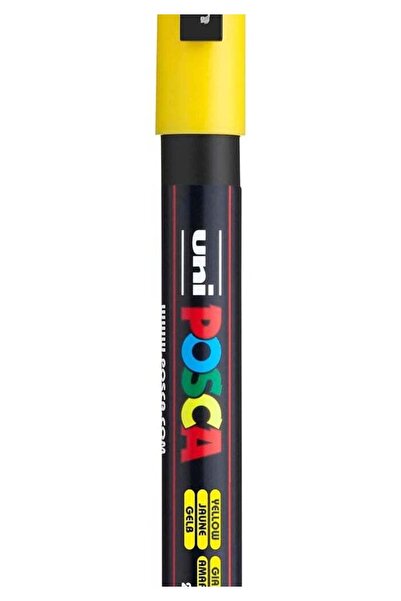 Generic Uni-Ball Posca Fine Bullet Tip Marker - Yellow