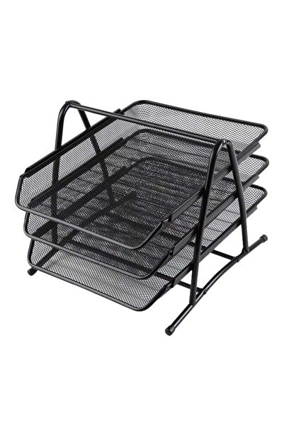 Generic Compact Office Desk Organizer Black