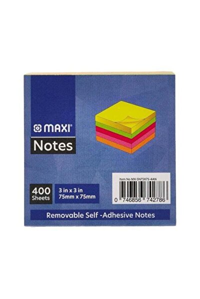 Generic MAXI STICKY NOTE 3 IN X 3 IN 75X75MM 400 SHEETS