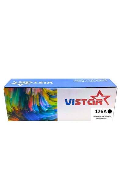 Generic Vistar 126A Compatible Toner Cartridge, CP1025 & CP1025NW, Black