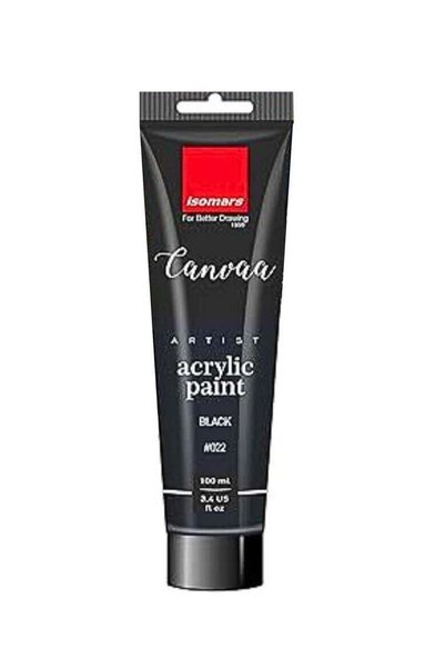 Generic Canvaa Acrylic Paint 100ml Vibrant Pigmented & Fadeproof Colors - ART...