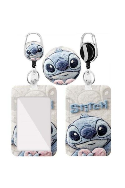 Generic 2D 2in1 Disney Cute-style Stitch Cartoon Design-ID card holder, women...