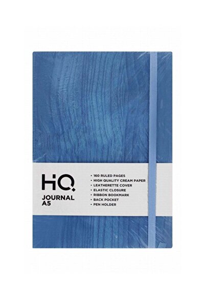 Generic A5 Size Hard Bound Journal Lined Notebook 160 Pages With Elastic Clos...
