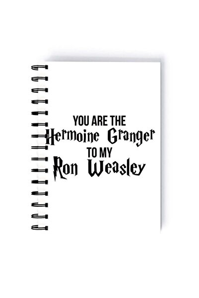 Generic Spiral A5 Notebook Harry Potter Hermoine to Ron Movies Collection Hog...