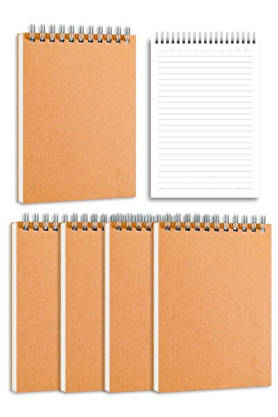 Generic EYSOO B5 Spiral Notebooks 4 Pack Ruled Notepads 80 Sheets / 160 Pages...