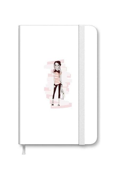 Generic Designer A5 Thick Hardcover Notebook - Style Queen Multicolour