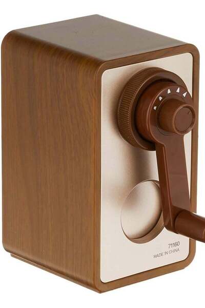 Generic Deli E71160-BR 5-Level Rotary Pencil Sharpener – Brown – ideal for sc...