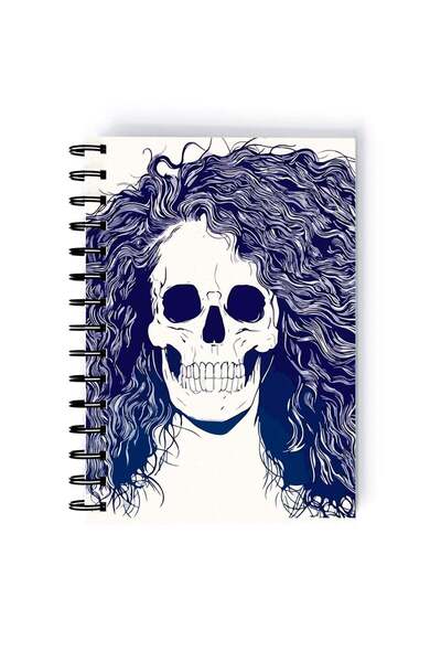 Generic Spiral A5 Notebook Hairs Undead Girl Zombie