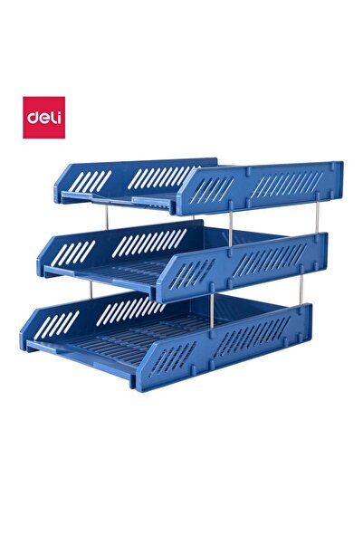 Generic Deli-E9209 File Tray Blue
