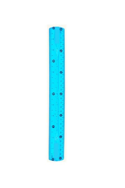 Generic FLEXIBLE RULER 30CM MI045-3 (Color May Vary)