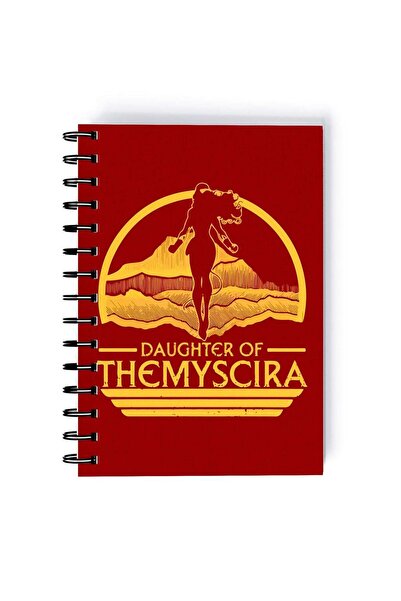 Generic Spiral A5 Notebook Wonder Woman Daughter of Themyscira Super Woman
