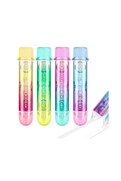 Generic 2 In 1 White Out Correction Tape and Double Sided Tape Roller lovely ...