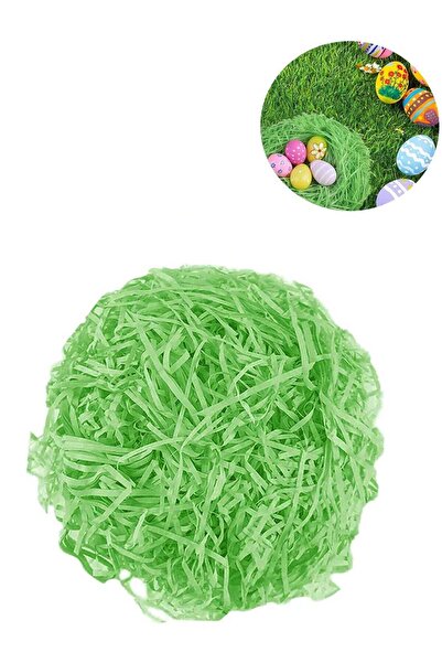 Generic Shredded Tissue Paper Green, 100 Grams Tissue Paper, Raffia Gift Fill...