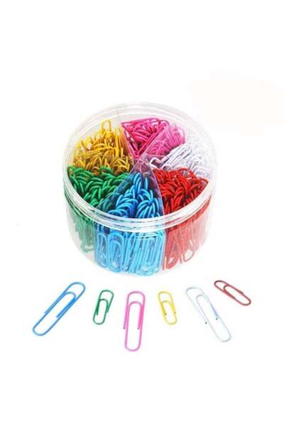 Generic Paper Clips Kit Colorful Paper Clips Set 300Pcs for Desk Organizer Of...