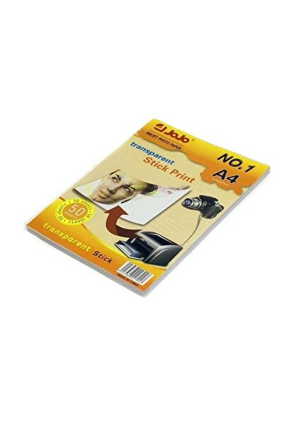 Generic A4 Size Transparent Print Sticker Inkjet Photo Paper A4