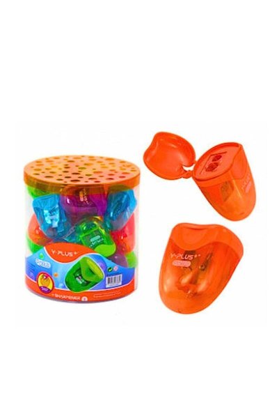 Generic Sharpner Polka Jar (Pack of 12 Pieces)