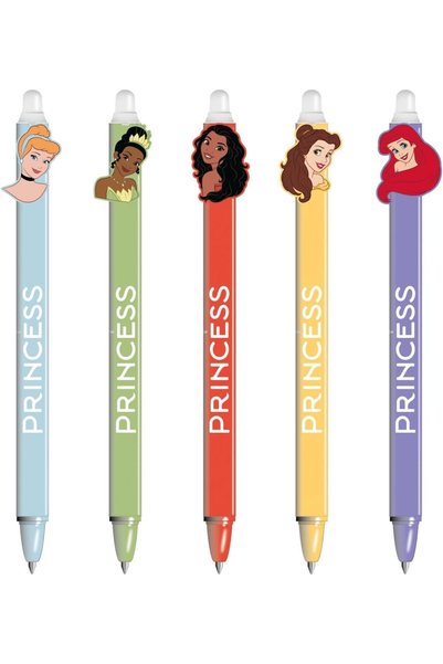 Generic Pyramid Disney Princess Erasable Gel Pen - 1 Piece, Assorted Designs