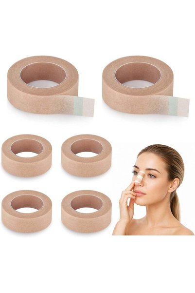 Generic 6 Rolls Nose Tape for Rhinoplasty Shaping, Micropore Surgical Tape, 0...