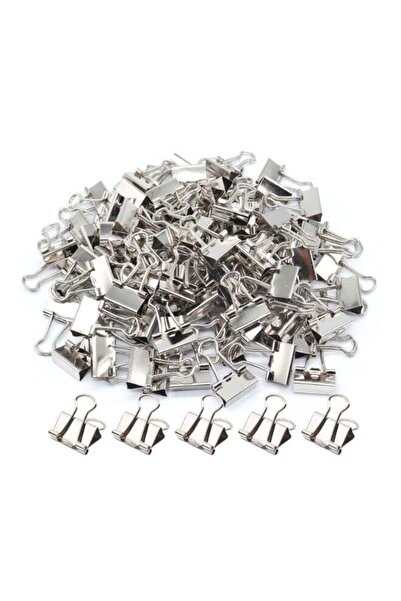 Generic Silver Mini Binder Clips, 15mm (5/8 inch), 100 Pack - Small Paper Cla...