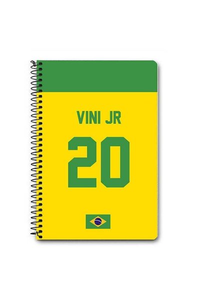 Generic Designer A5 Spiral Notebook Memo Notepad Journal - Football Team - Br...