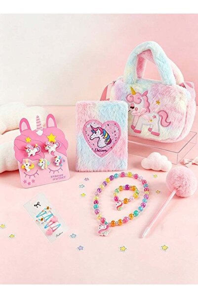 Generic Unicorn Gifts for Girls Secret Diary with Lock for Girls Unicorn Cros...