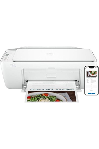 Hpamba طابعة HP DeskJet متعددة الوظائف بتقنية Wi-Fi، طراز 2875