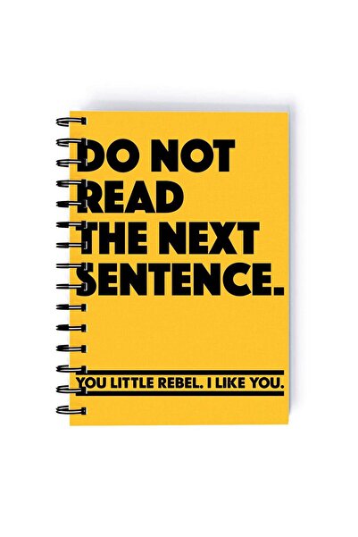 Generic Spiral A5 Notebook Sarcastic Quote Funny Little Rebel University Life...