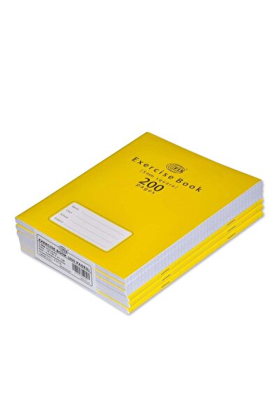 Generic Exercise Book 200 Pages, 5Mm Square Left Margin, Size 16 X 21 Cm, Pac...