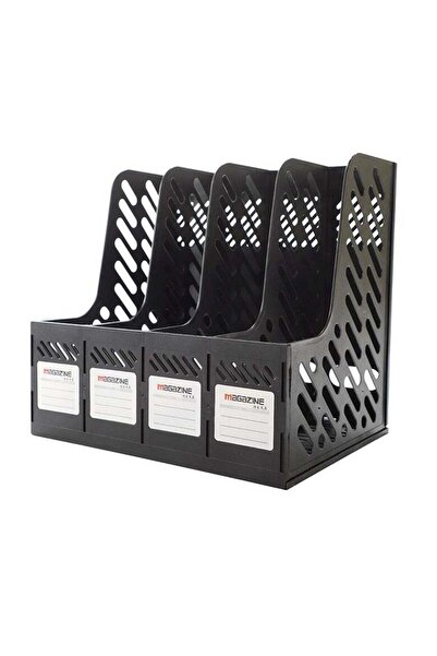 Generic Office Organiser Desk A4 File Organizer with Pen Holder 4 Compartment...