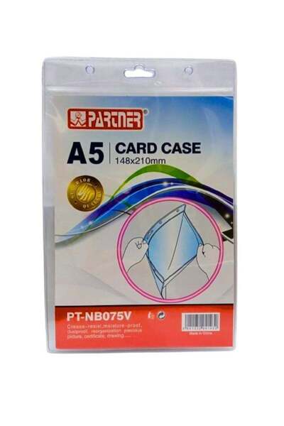 Generic A5 size transparent hard PVC used for documents up to 148 x 210mm or ...