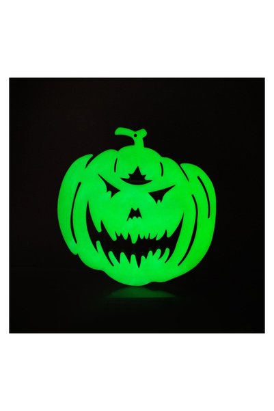 OEM Dovleac Decorativ de Halloween Suspendabil Glow in the Dark 26x26 cm – or...