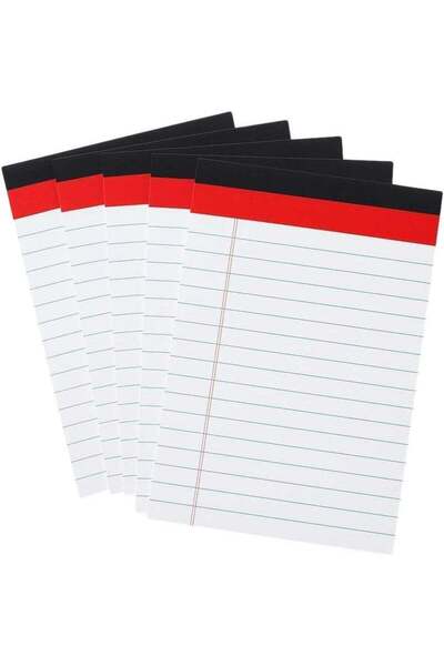 Generic Share The Love Legal A5 Notepad – 50 Sheets, Single Line, White Paper...