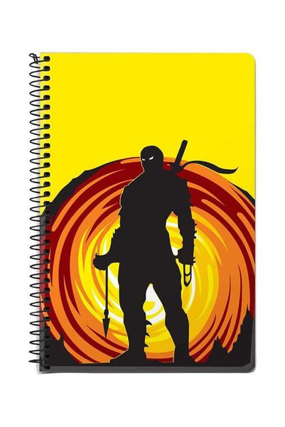 Generic Ninja Typhoon A5 Spiral Notebook Multicolour