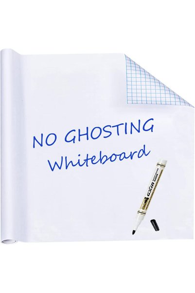 Generic ARS® Peel and Stick Whiteboard Paper, Self Adhesive Dry Erase Board S...