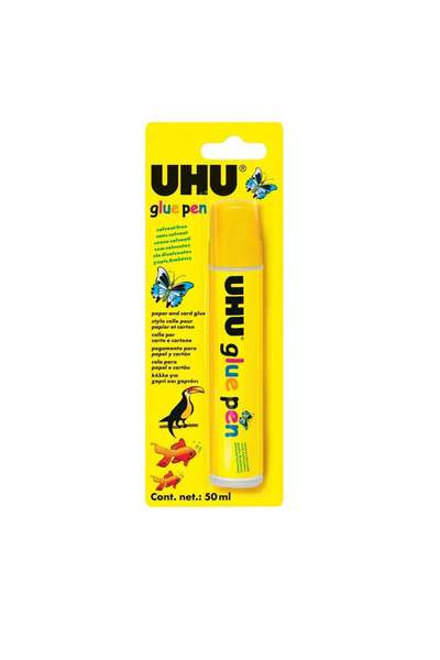 Generic UHU SOLVENT FREE GLUE PEN 50ML BLISTER