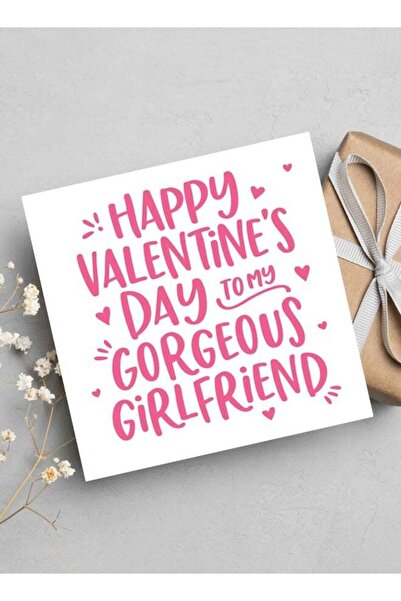 Generic My Gorgeous Girlfriend, Valentine's Greeting Card